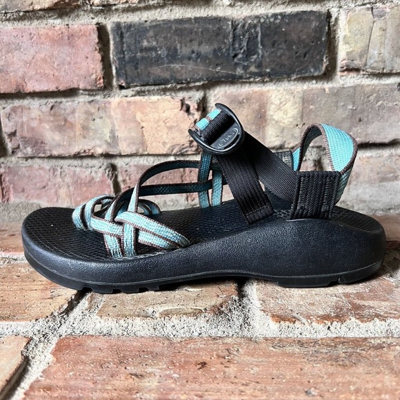 Chaco Shoes - Chaco Women's 8 ZX2 Vibram Yampa Unaweep Strappy Toe Loop Hiking Shoes Sandals